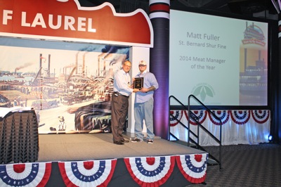 Matt Fuller - Meat Manager of the Year - St. Bernard Shurfine Foods