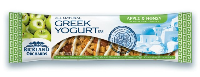 Rickland Orchards Introduces First Shelf-Stable Greek Yogurt Bar Rickland Orchards Introduces First Shelf-Stable Greek Yogurt Bar