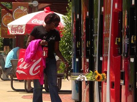 World Of Coke Vending Machine Dispenses More Than Sodas World Of Coke Vending Machine Dispenses More Than Sodas