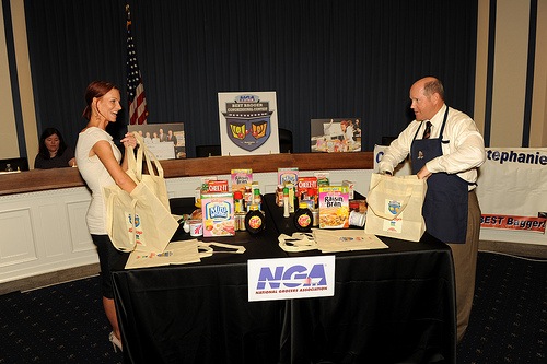 Congressman Bested By Teteak In Bagging Competition Congressman Bested By Teteak In Bagging Competition