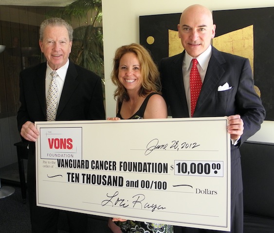 Vanguard Cancer Foundation Receives Vons Foundation Grant Vanguard Cancer Foundation Receives Vons Foundation Grant