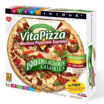 Vitalicious Rolls Out 190-Calorie VitaPizza Vitalicious Rolls Out 190-Calorie VitaPizza