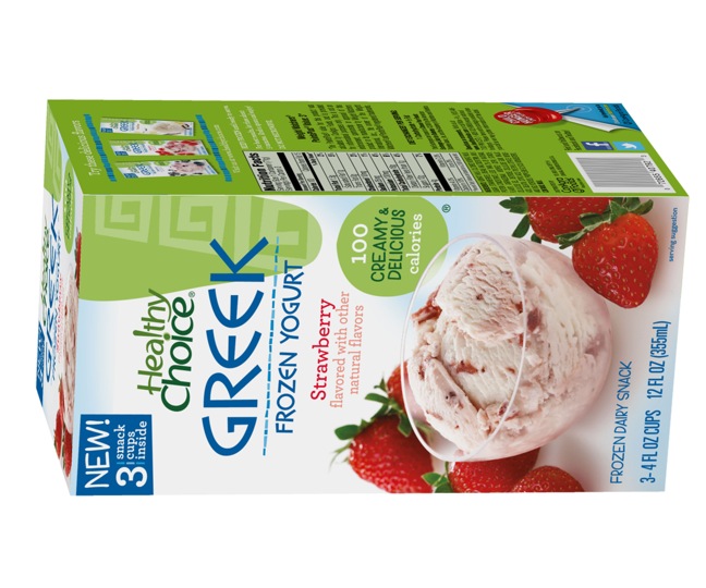 Healthy Choice Launches Greek Frozen Yogurt
