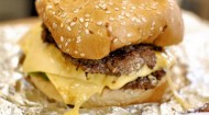 Five Guys cheeseburger