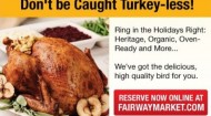 Fairway turkey promotion