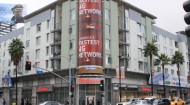 Walgreens L.A. store exterior, at Sunset and Vine