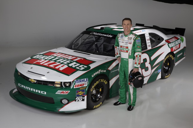 Hunt Bros Pizza Continues Four-Race Sponsorship For Nationwide Season Hunt Bros Pizza Continues Four-Race Sponsorship For Nationwide Season