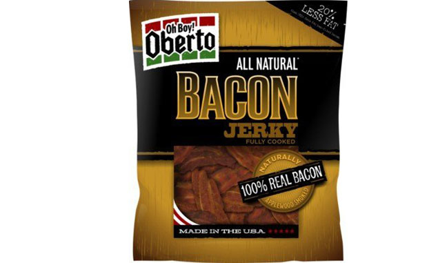 Oh Boy! Oberto All Natural Bacon Jerky Hits Retail Shelves Nationwide Oh Boy! Oberto All Natural Bacon Jerky Hits Retail Shelves Nationwide