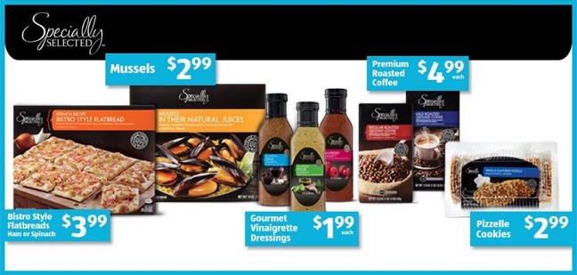 Aldi's Specially Selected product line
