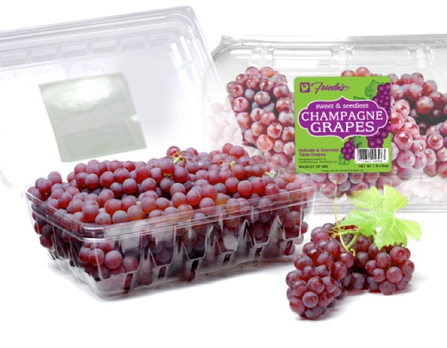 Frieda’s Launches New Label For Champagne Grapes Frieda’s Launches New Label For Champagne Grapes