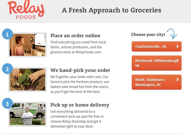 Relay Foods Expands Grocery Delivery Service To Williamsburg, Va. Relay Foods Expands Grocery Delivery Service To Williamsburg, Va.