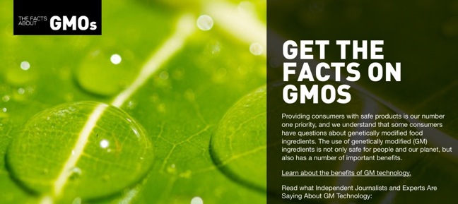 GMA, GMO website screenshot