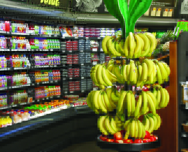 AirFlo Introduces Merchandising Display For Bananas