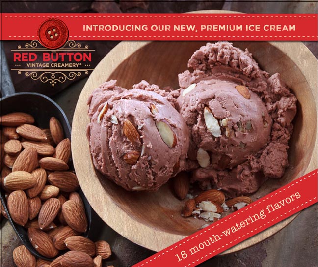 AFS Introduces Red Button Vintage Creamery Ice Cream