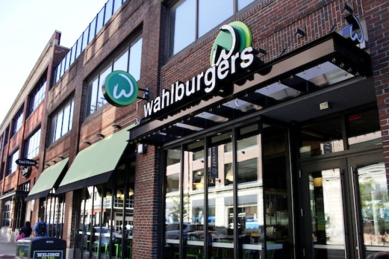Wahlburgers front sign 2