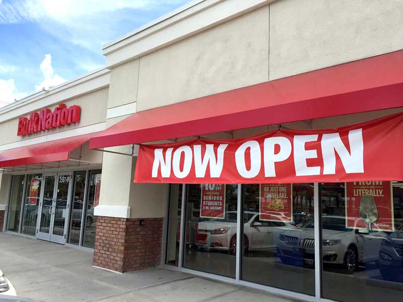 Bulk Nation's Clearwater store will host a grand opening beginning Sept. 16.