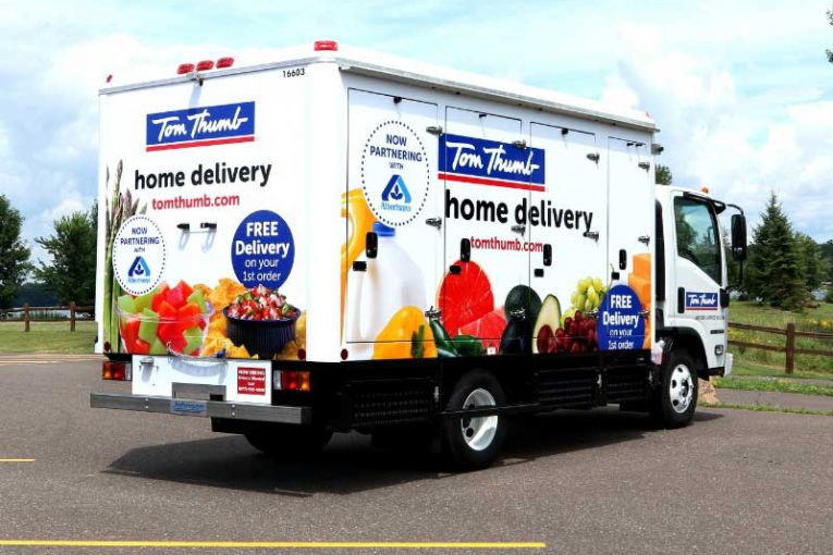 Tom Thumb Launches Grocery Delivery In North Texas With New Fleet Of Trucks