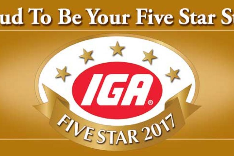 2017 exceptional iga five star retailers announced iga cashton wi flyer
