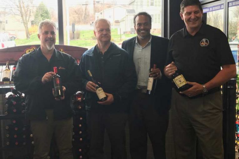 Rick Miller, Todd Rutter, Derek Gaskins and Robert Perkins, Rutter's.