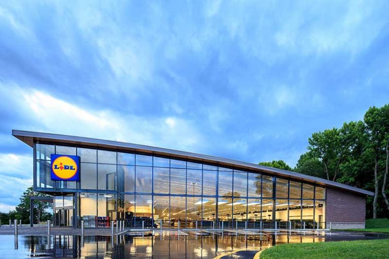 Lidl US Store Exterior