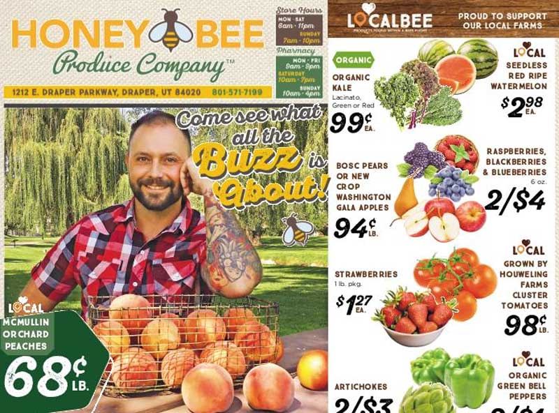 Honey Bee Produce Co. Opens First Store In Draper, Utah