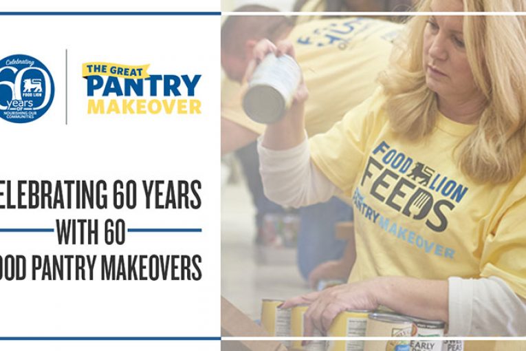 Food Lion Pantry Makeover