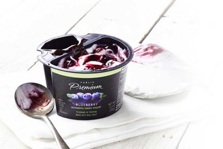 Publix Blueberry Greek Yogurt