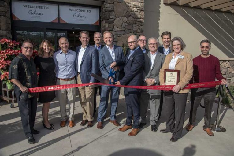 Gelson's Rancho Mission Viejo ribbon cutting.