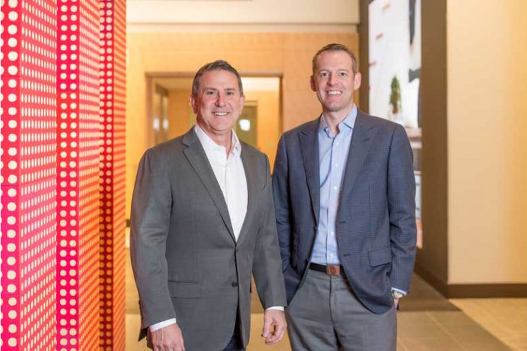 Target Chairman and CEO Brian Cornell and Shipt founder and CEO Bill Smith.