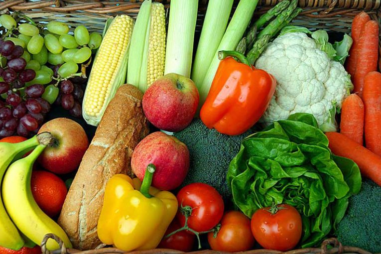 Fruits and vegetables