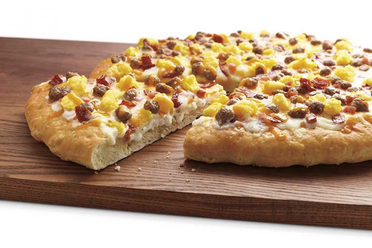7-Eleven's breakfast pizza