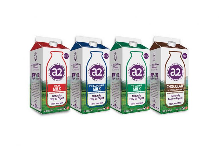 A2 Milk product lineup