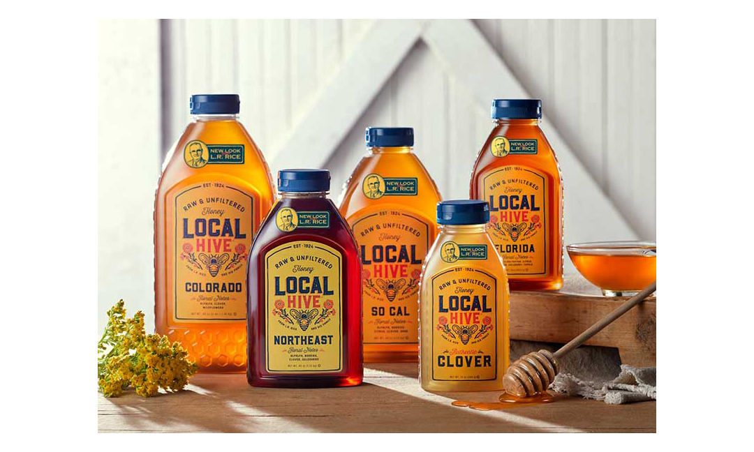 Rice’s Honey Local Hive With Branding, Packaging Update