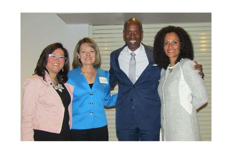 Sabrina Wiewel, Hallmark; Donna Giordano, Ralphs (retired); Jonathan Mayes, The Albertsons Cos.; and Tara Jaye Frank, P3T Group Inc.