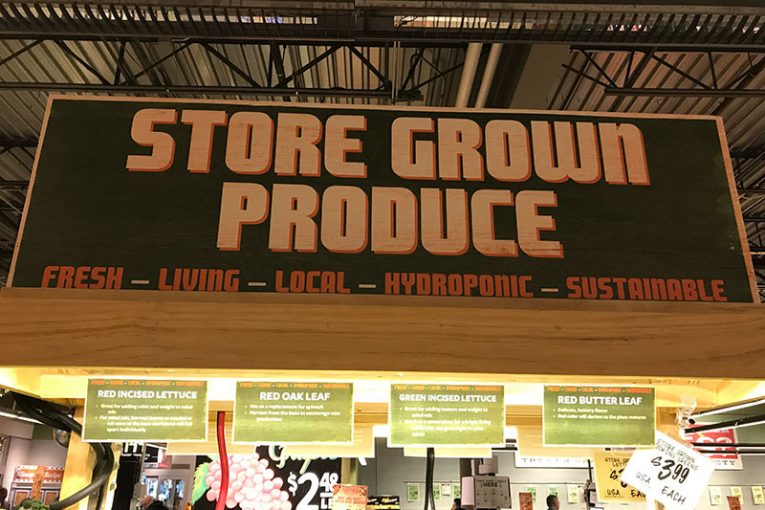 A Central Market in Dallas is testing produce grown in-store.