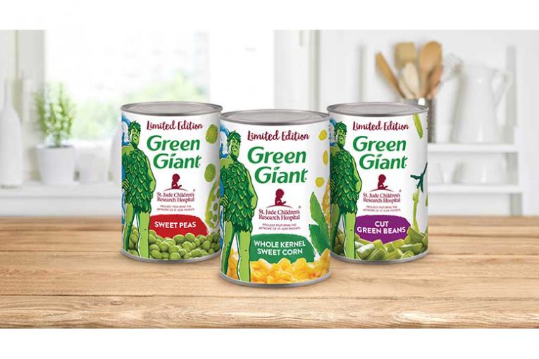 Green Giant limited edition cans