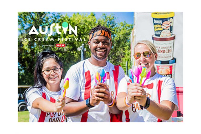 H-E-B is sponsoring the Austin Ice Cream Festival.