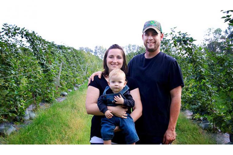 Kristen and Austin Witt with their son, Andrew.