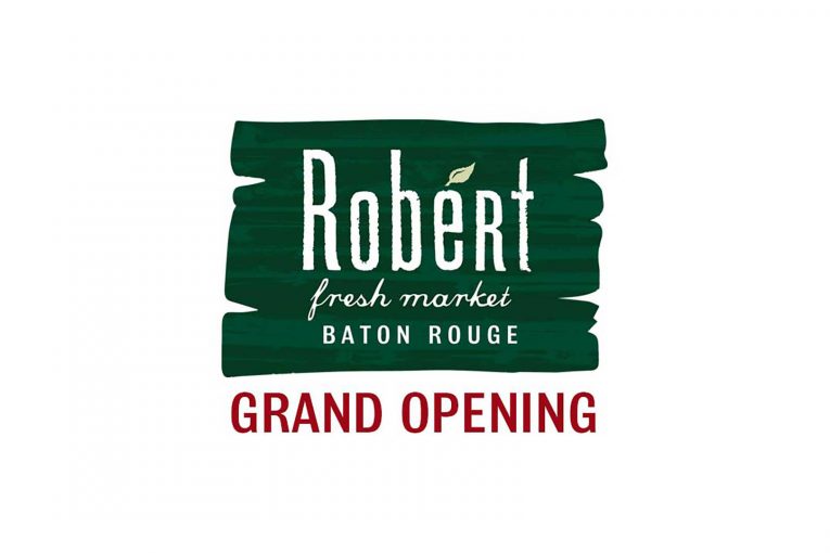 Robert Fresh Market grand opening banner