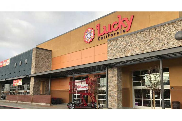 A Lucky's storefront