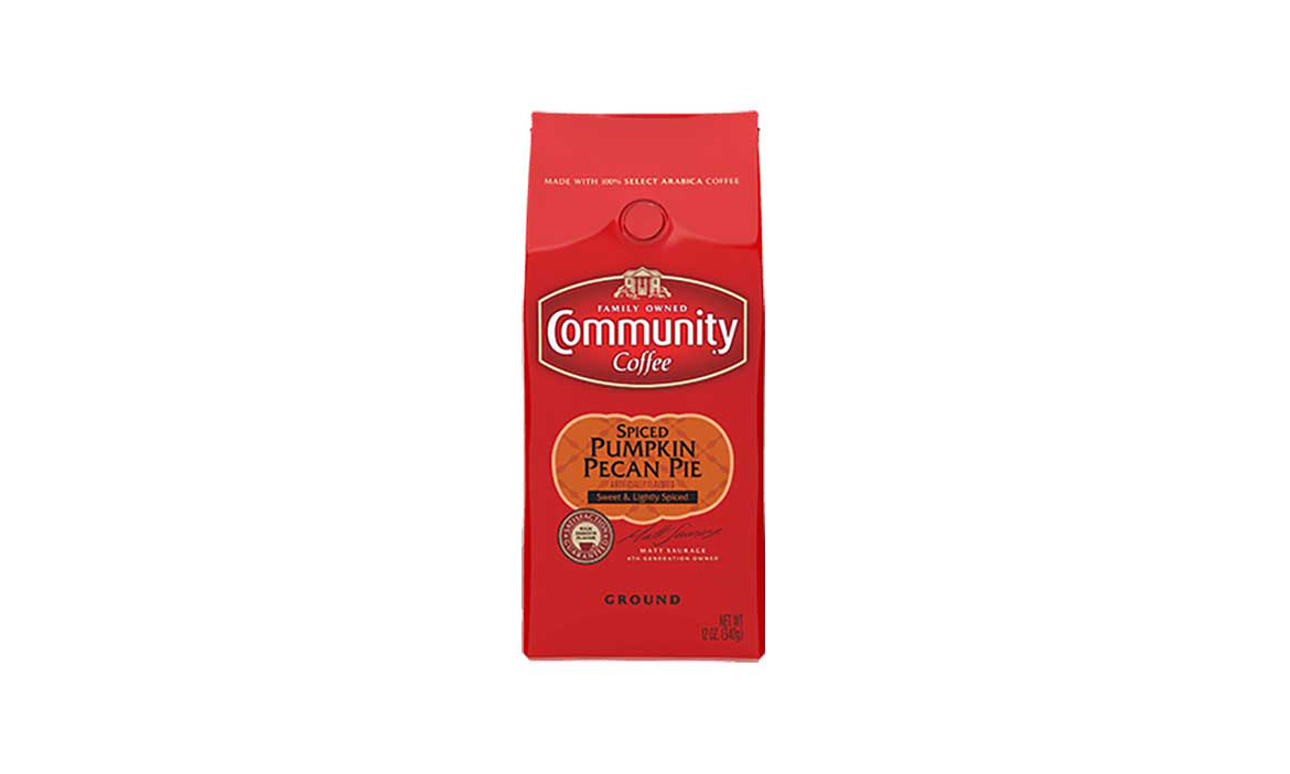Community Coffee Unveils Spiced Pumpkin Pecan Pie Flavored Coffee