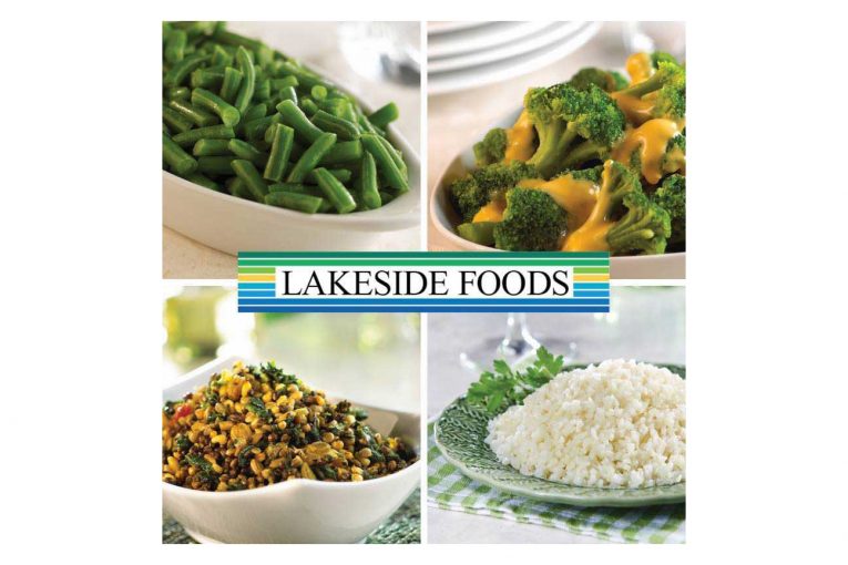 Lakeside Foods logo and products
