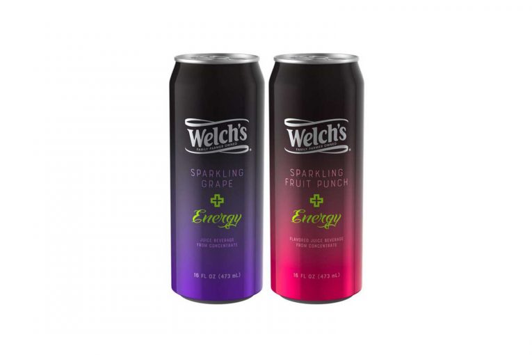 Welch’s Sparkling Plus Energy drinks