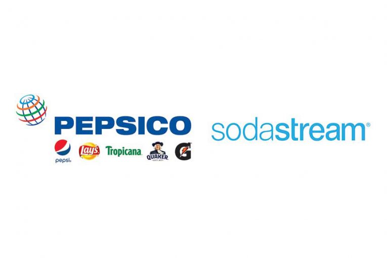 PepsiCo and SodaStream logos