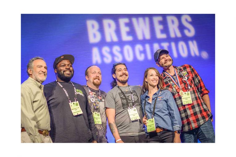 Great American Beer Festival winners on stage