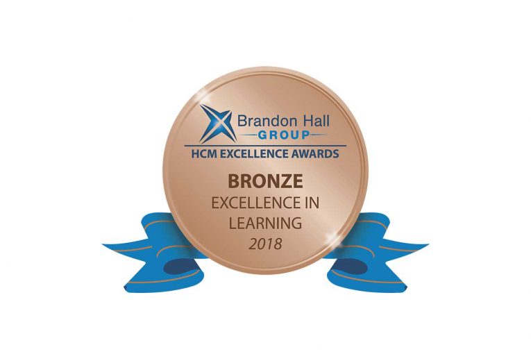 Brandon Hall Group Bronze Award for Excellence