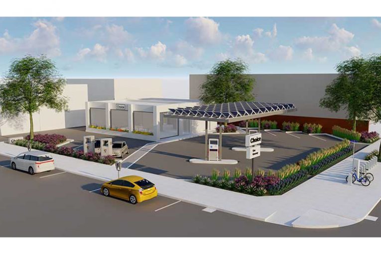 A rendering of the new Choice Market.