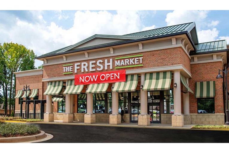 The exterior of Fresh Market's Strawberry Hill store.