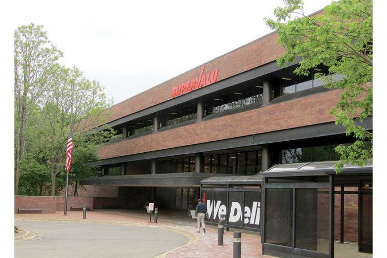 The exterior of a Supervalu building