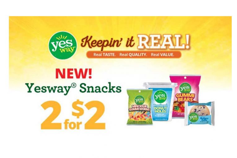 Advertising for Yesway's private label line